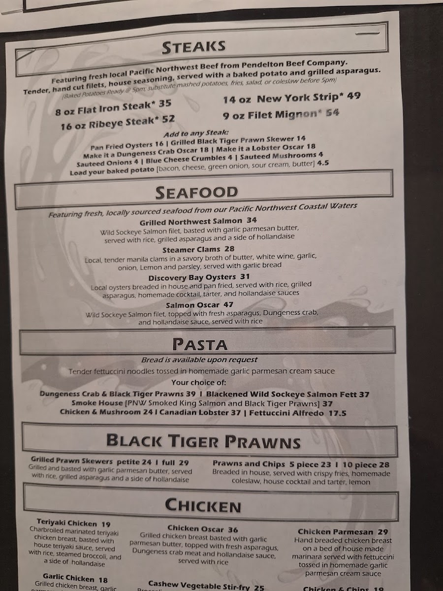 Downriggers on the Water Menu - Image 6